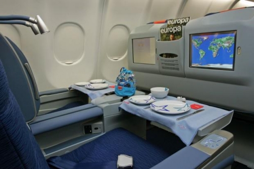 Air Europa Business Class on the A330 Picture: Facebook/Air Europa